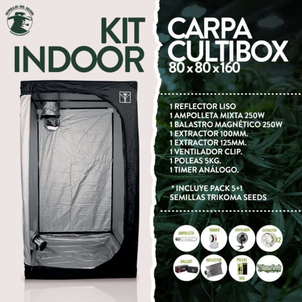 Kit Carpa 80x80x160 Cultibox