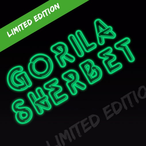 Gorila Sherbet Limited edition (X3)